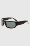 Vintage Black Slim Sunglasses
