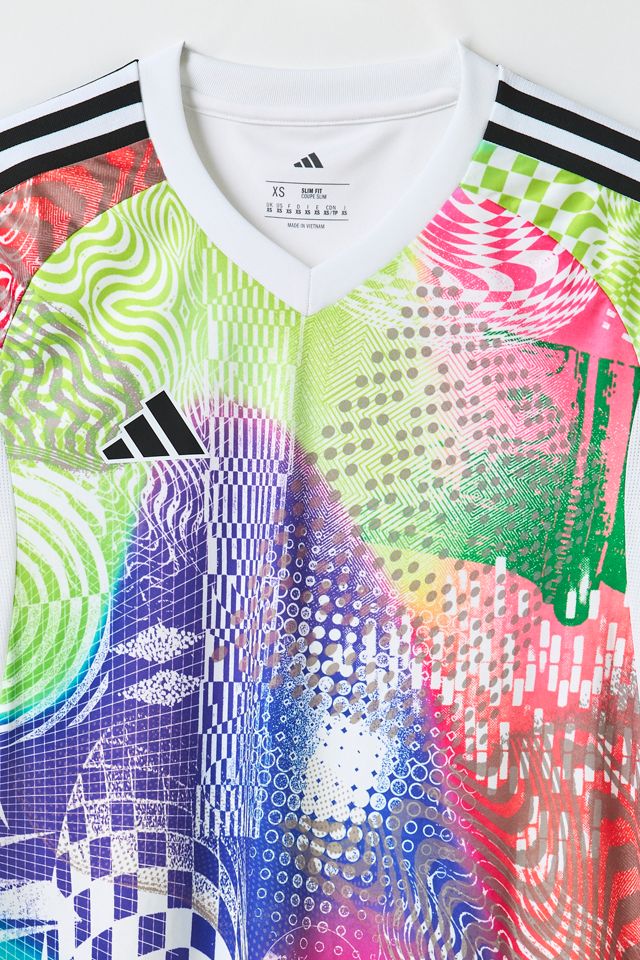 adidas Allover Print Jersey Tee #1