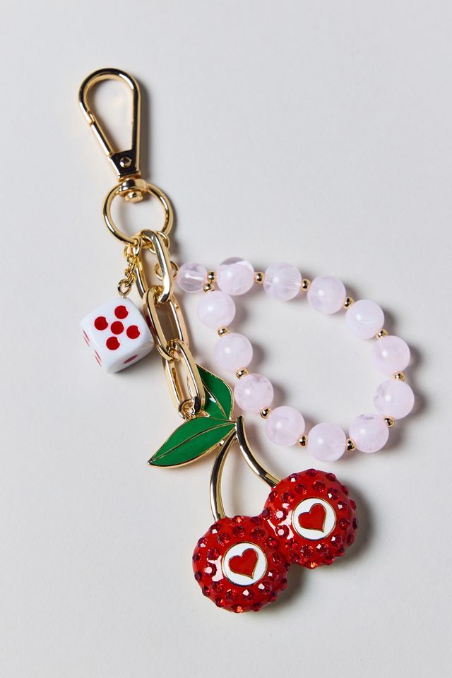 Lucky Gem Cherry Keychain #1