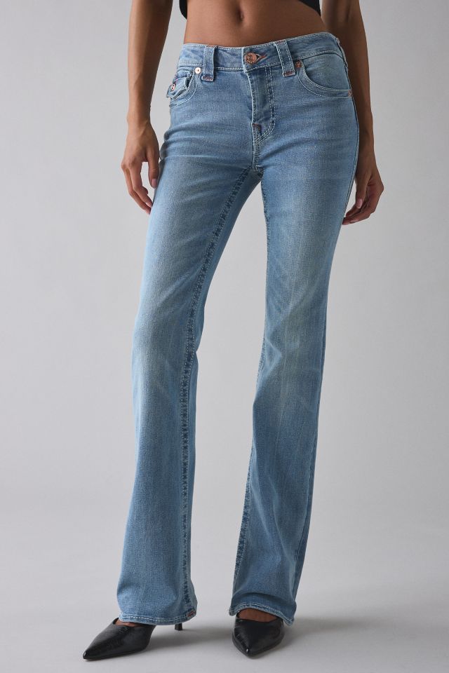 True Religion Becca Big T Flap Low-Rise Bootcut Jean #1