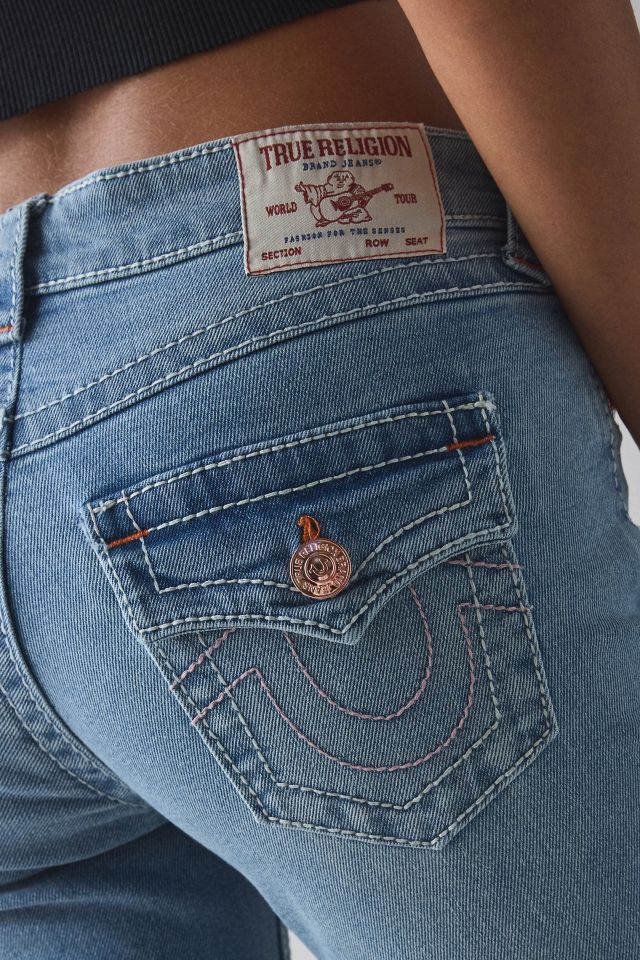 True Religion Becca Big T Flap Low-Rise Bootcut Jean #5