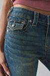 True Religion Becca Mid-Rise Flap Bootcut Jean