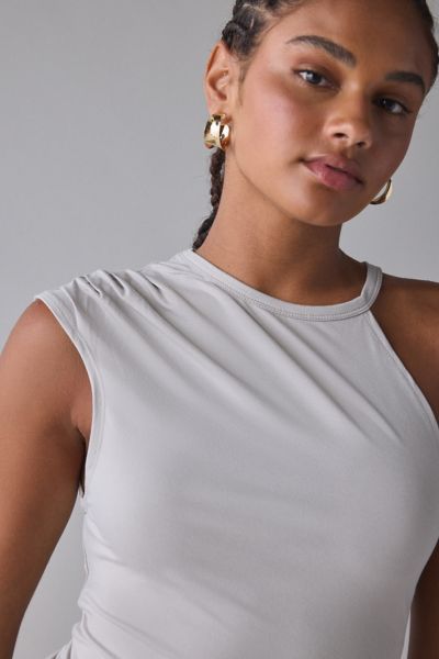 Jaded London Theodora Asymmetric Jersey Knit Tank Top