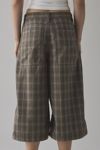 BDG Mega Cotton Poplin Mid-Rise Baggy Jort