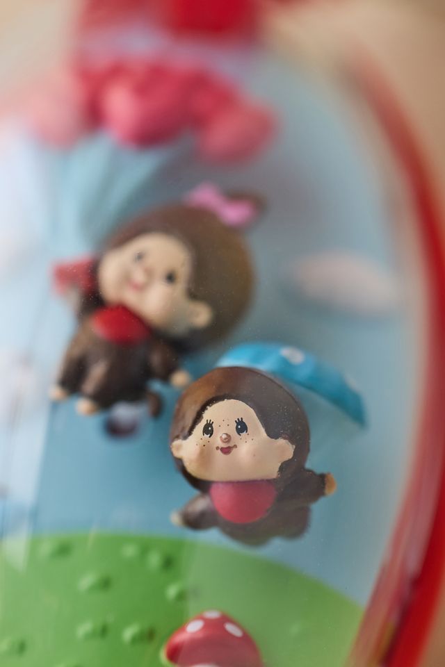Monchhichi Pocket Pal Wind-Up Capsule Keychain #2