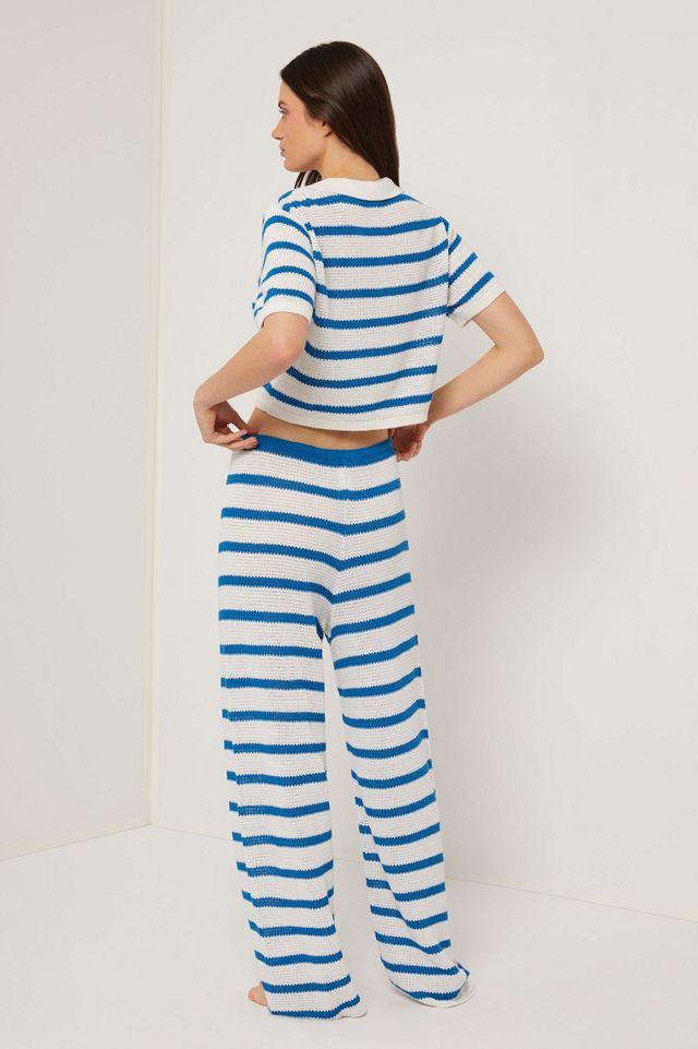 Onia Linen Knit Drawstring Pant #3