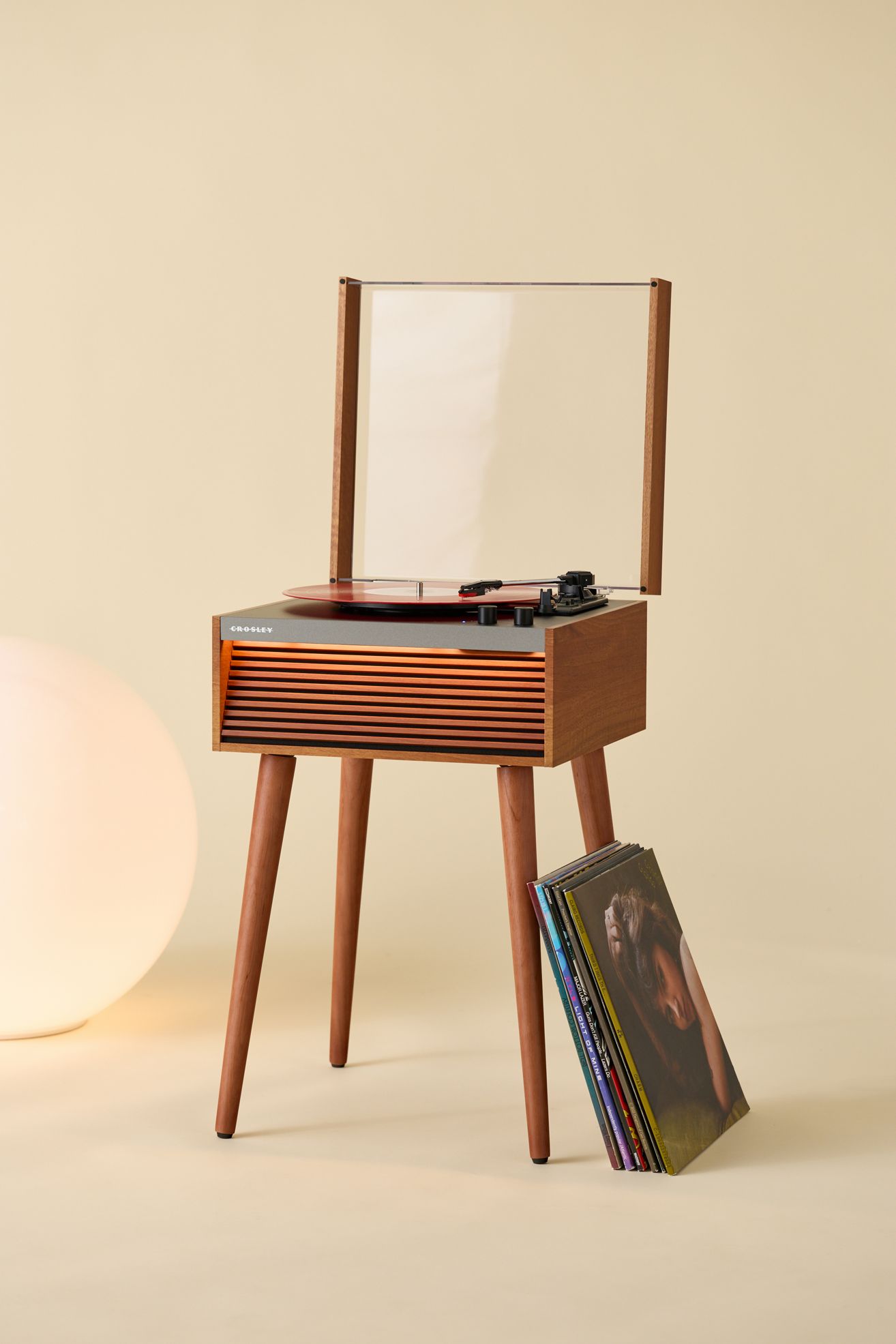 Crosley Dean Record Player - Natural, ONE SIZE