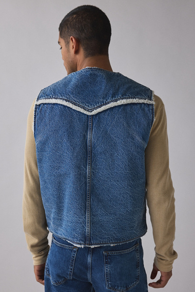 Levi's® Western Fleece Lined Denim Vest
