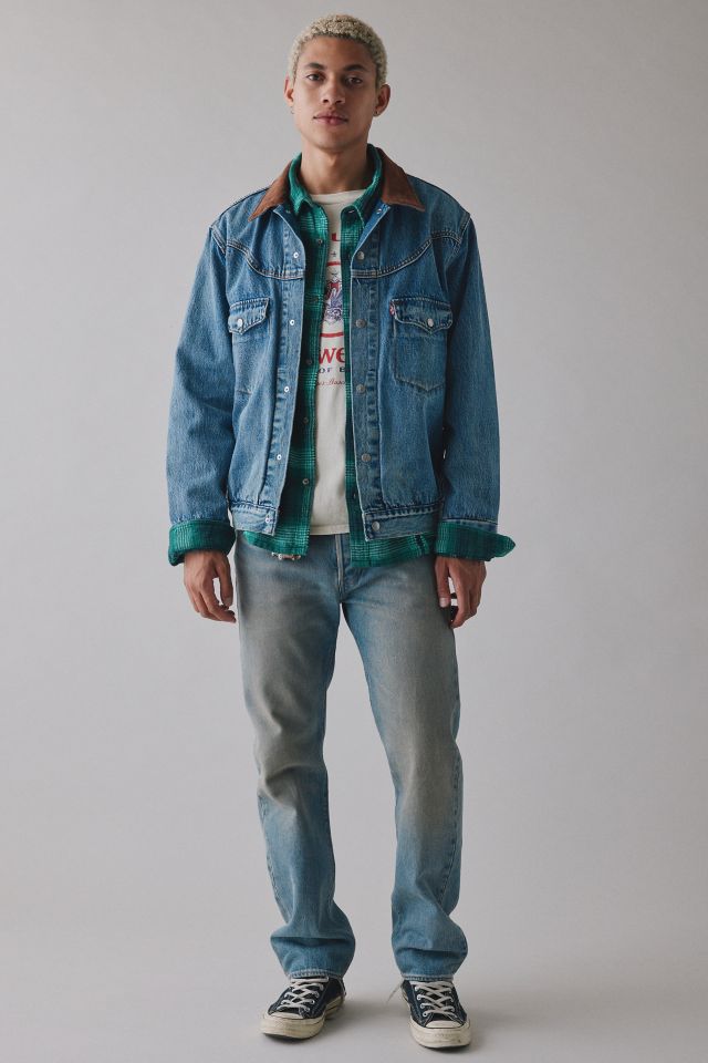 Levi's® Western Shorthorn Denim Trucker Jacket #2