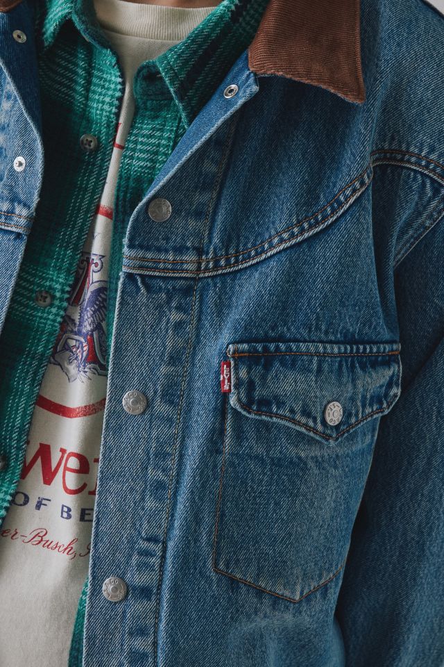 Levi's® Western Shorthorn Denim Trucker Jacket #3