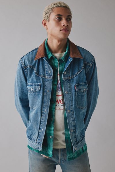 Levi's® Western Shorthorn Denim Trucker Jacket