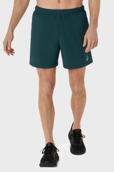 Asics Pr Lyte 5in Running Short In Saxon Green, Men's At Urban Outfitters In Saxon Green
