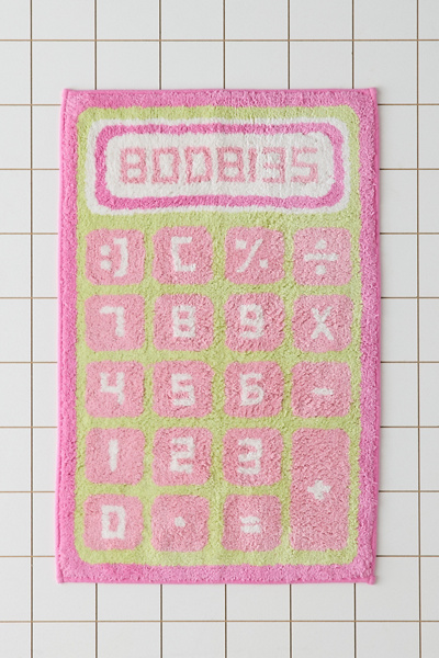 Urban Outfitters Girl Math Bath Mat