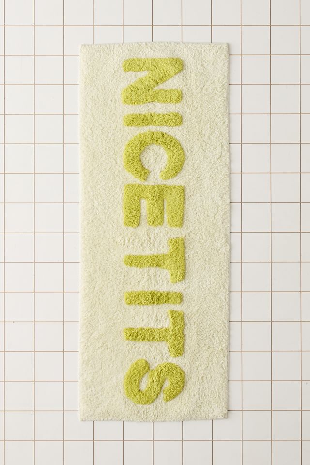 Nice Tits Plush Tufted Bath Mat #4