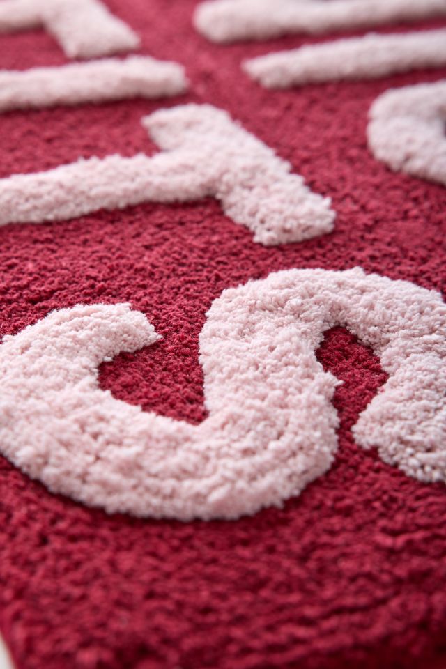 Nice Tits Plush Tufted Bath Mat #2