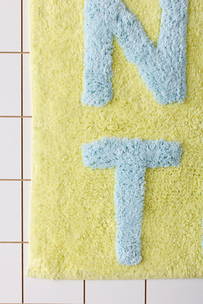 Nice Tits Plush Tufted Bath Mat