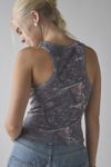 BDG Star Grommet Graphic Camo Print Tank Top