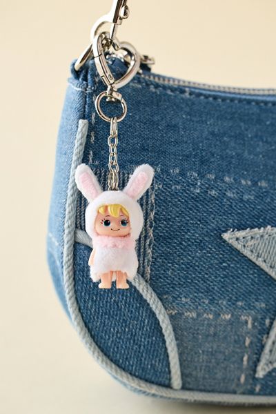 Elegant Butterfly Charm Keychain Car Accessories Bag Charm School Cute