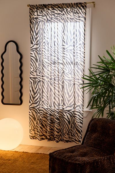Flori Wildflower Pattern Café Curtain Set