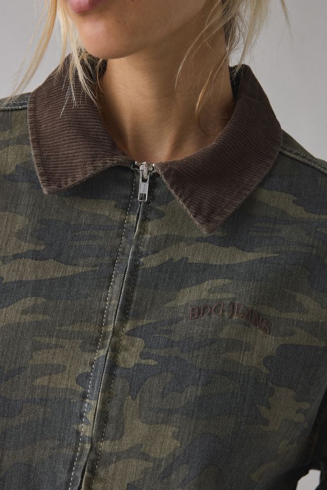 BDG Dex Printed Canvas Workwear Jacket #1