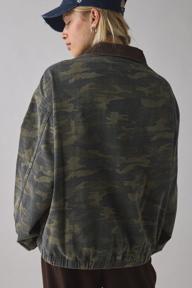 BDG Dex Printed Canvas Workwear Jacket #3