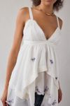 Kimchi Blue Song For Love Tiered Babydoll Tunic Tank Top