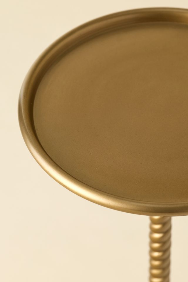 Elly Vintage Femme Metal Side Table #1