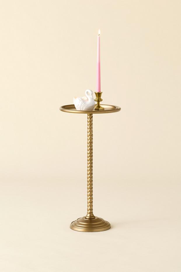 Elly Vintage Femme Metal Side Table