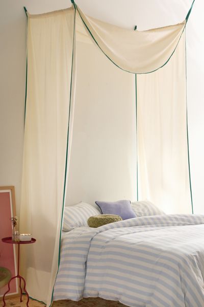 Adair Cotton Canopy Headboard