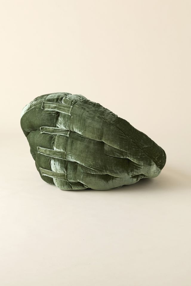 Juno Velvet Convertible Lounge Chair & Floor Cushion