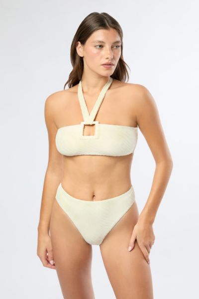 Onia Poppy Halter Bikini Top