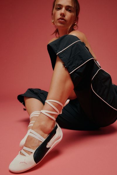 Puma X Rosé Women's Speedcat Ballet Suede Sneaker