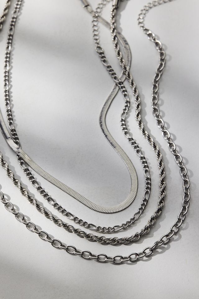 Essential Waterproof Chain Layering Necklace Set #2