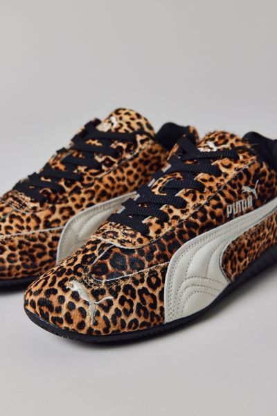 Puma Women's Speedcat Leopard Print Sneaker