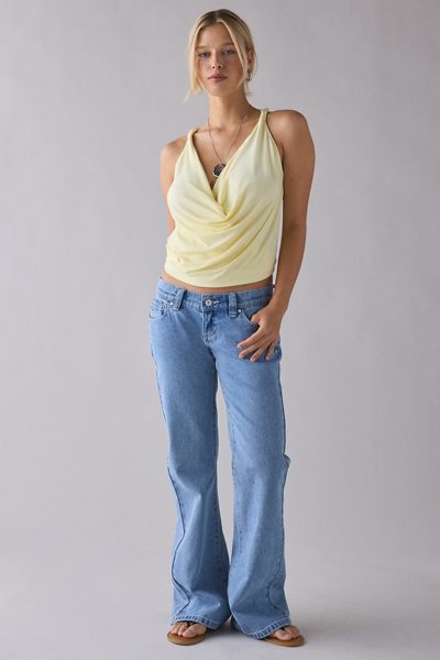 Abrand 00 Ava Super Low Kick Flare Jeans