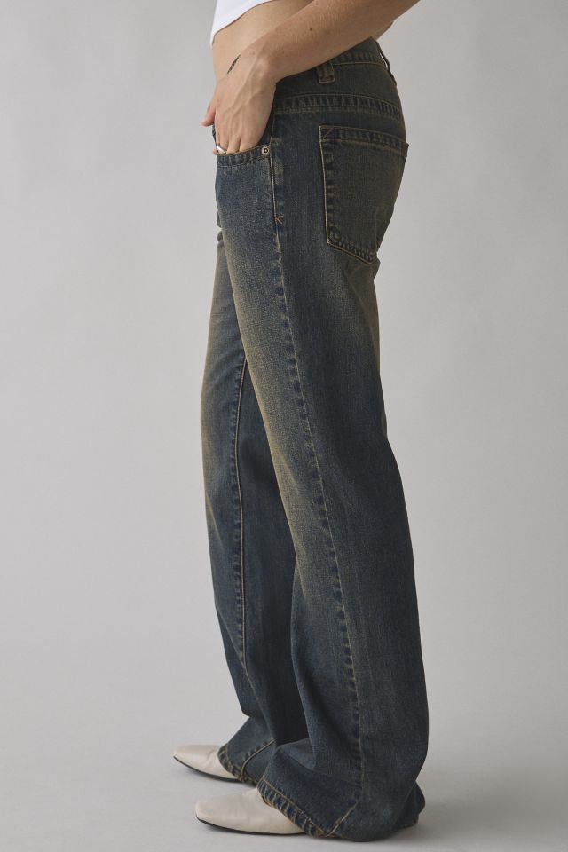 Abrand 00 Hillary Super Low Kick Flare Jean #3
