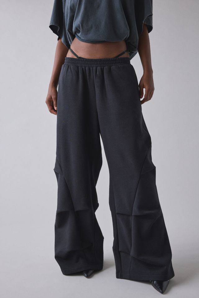 1st Position By Tinashe UO Exclusive Nasty Girl Tuck Wide Leg Sweatpant #1