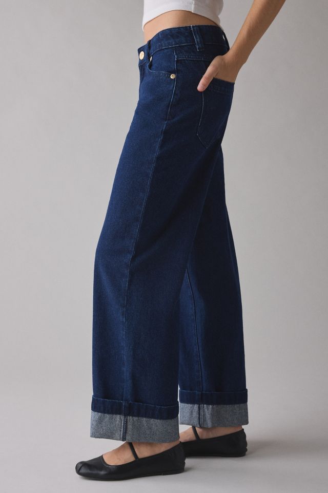 Abrand 99 Hailey Turn Up Low-Rise Baggy Jean #3