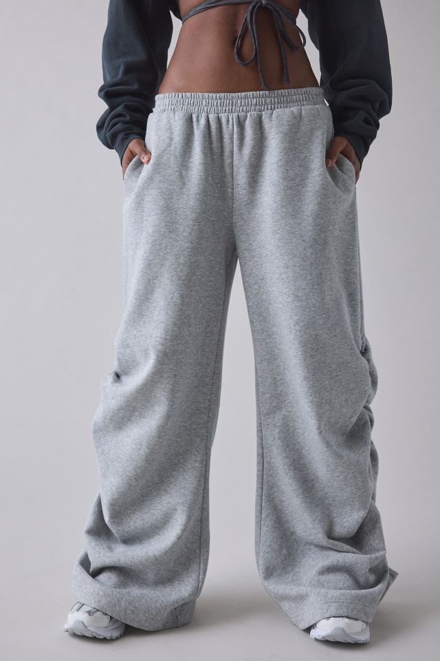 1st Position By Tinashe UO Exclusive Nasty Girl Ruched Wide Leg Sweatpant #1