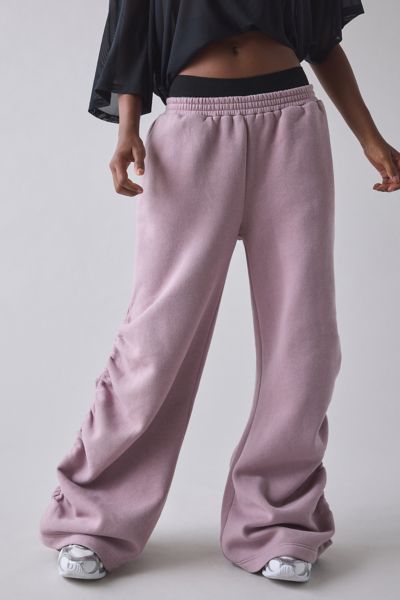 1st Position By Tinashe UO Exclusive Nasty Girl Ruched Wide Leg Sweatpant