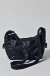 BDG Reggie Slouchy Faux Leather Hobo Bag
