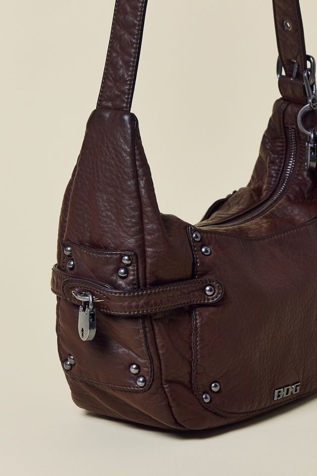 BDG Reggie Faux Leather Crossbody Bag #1