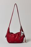 BDG Reggie Slouchy Faux Leather Hobo Bag