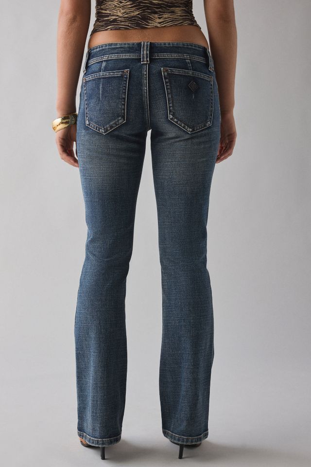 Abrand 00 Prue Super Low-Rise Kick Flare Jean #2