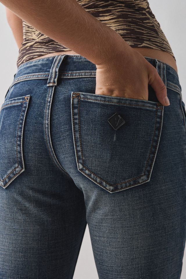 Abrand 00 Prue Super Low-Rise Kick Flare Jean #3