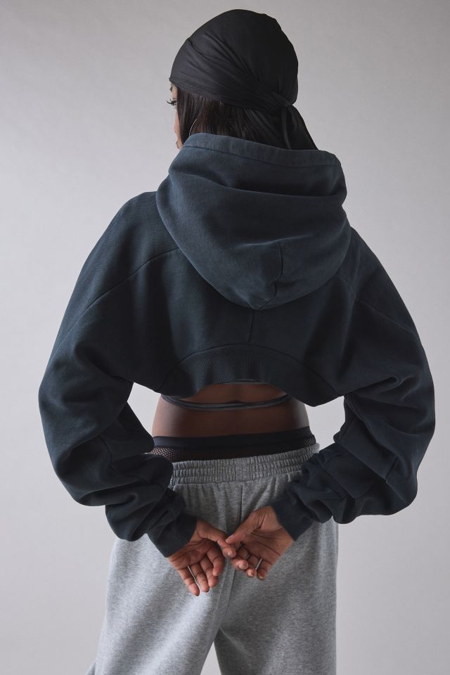 1st Position By Tinashe UO Exclusive Nashe Ultra Cropped Hoodie Sweatshirt #3