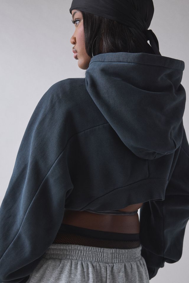 1st Position By Tinashe UO Exclusive Nashe Ultra Cropped Hoodie Sweatshirt #4