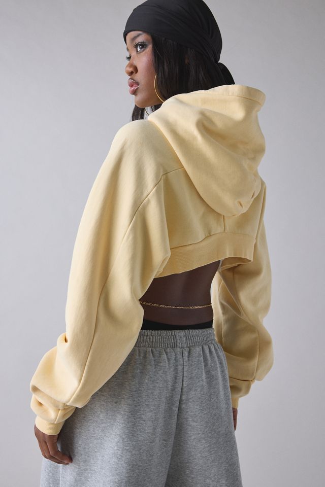 1st Position By Tinashe UO Exclusive Nashe Ultra Cropped Hoodie Sweatshirt #2