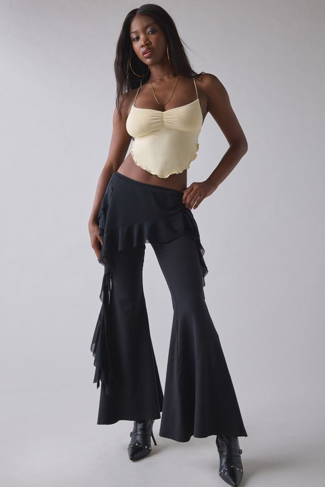 1st Position By Tinashe UO Exclusive Ang3l Cropped Halter Top #2