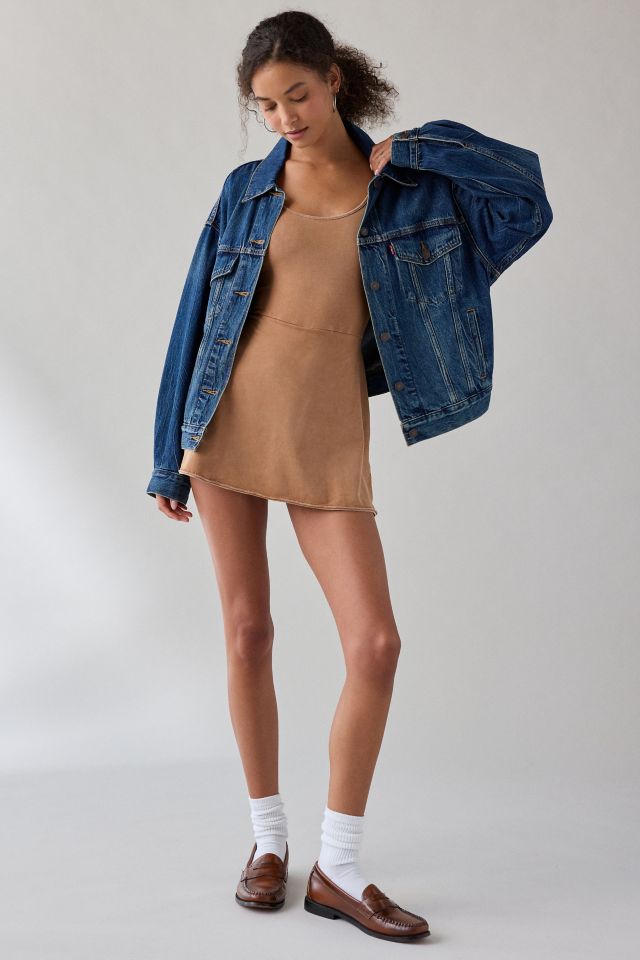 UO Kenny Knit Fit-And-Flare Romper Dress #2